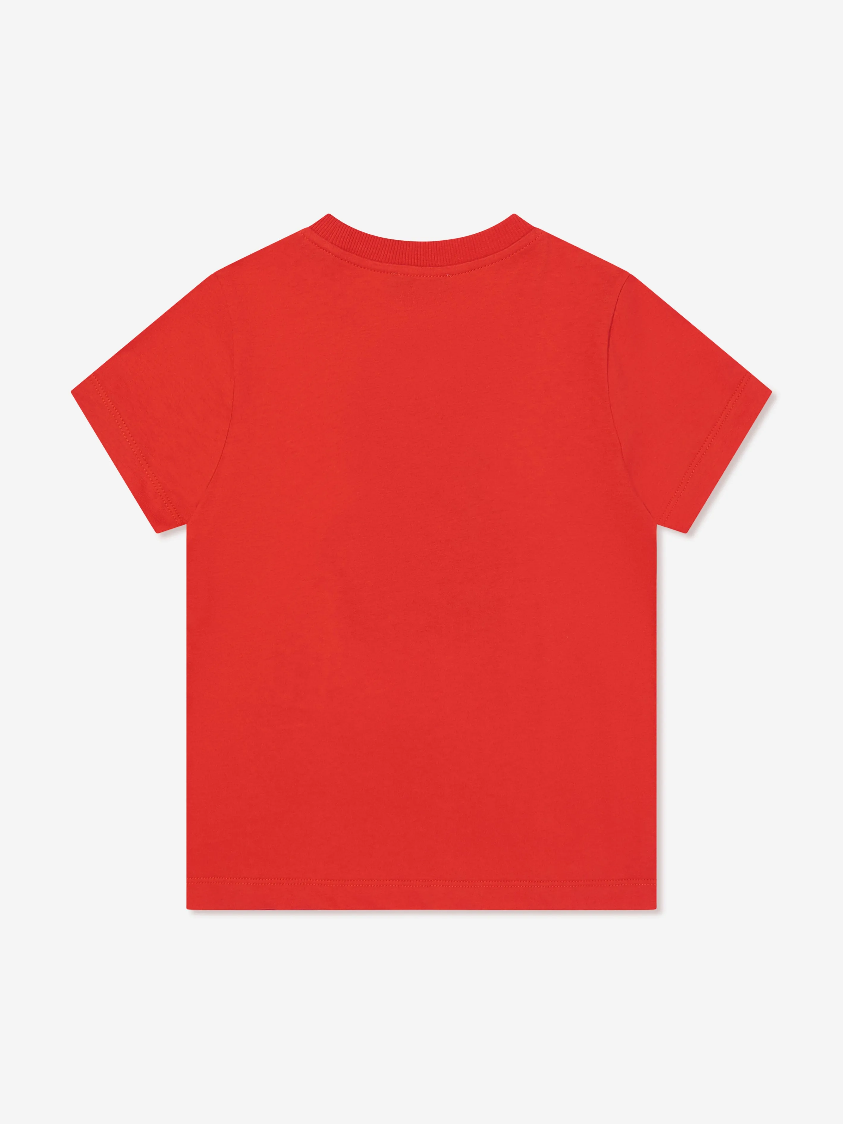 Kids Teddy Bear Logo T-Shirt in Red