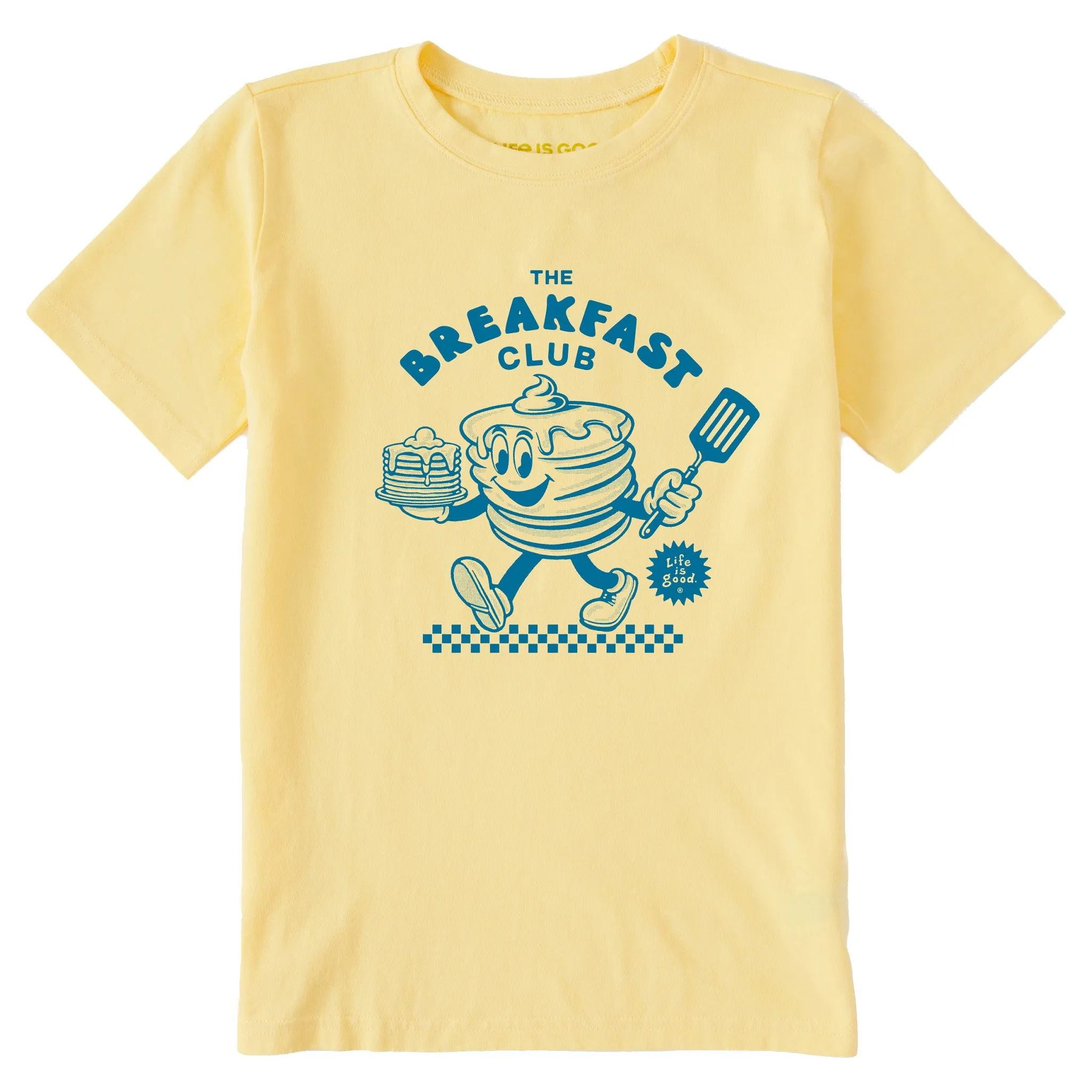 Kids The Breakfast Club Pancakes Short Sleeve Crusher Tee Life is Good