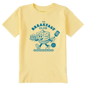 Kids The Breakfast Club Pancakes Short Sleeve Crusher Tee Life is Good