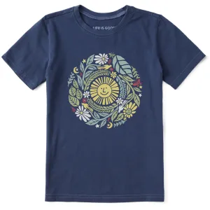 Kids The Circle of Life Short Sleeve Crusher Tee Life is Good