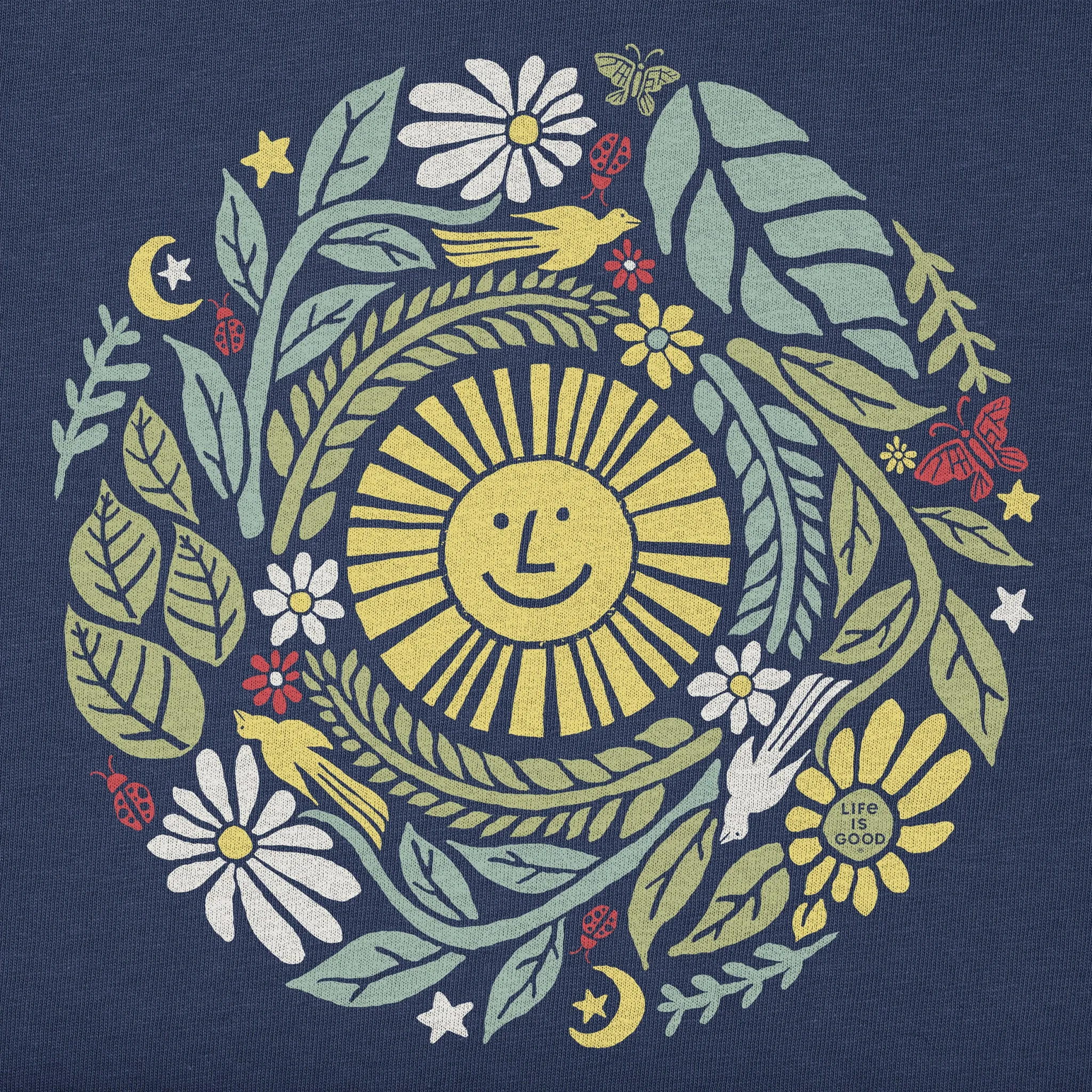 Kids The Circle of Life Short Sleeve Crusher Tee Life is Good