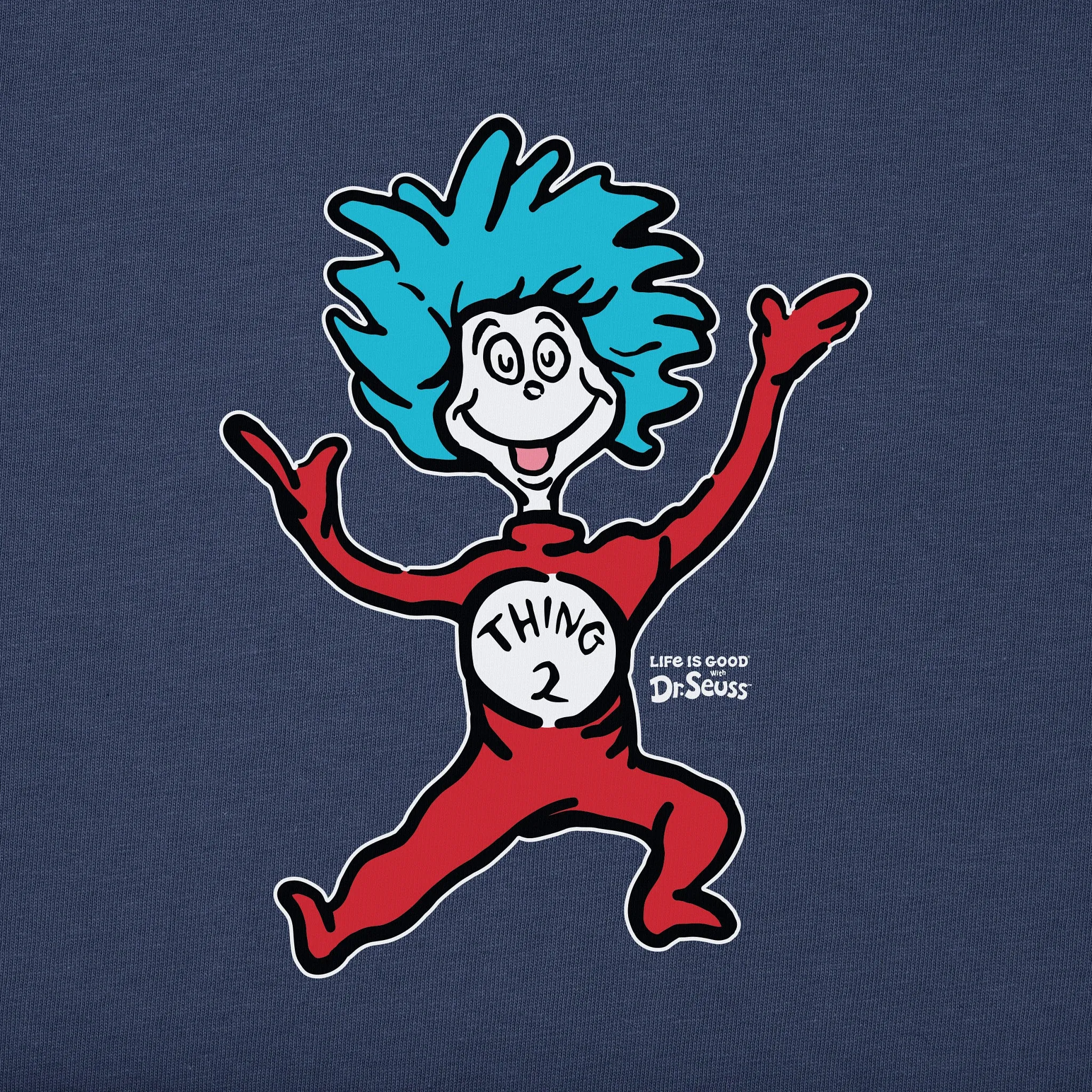 Kids Thing 2 Short Sleeve Crusher Tee Life is Good
