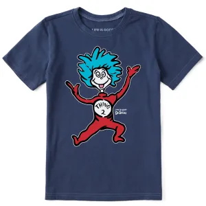 Kids Thing 2 Short Sleeve Crusher Tee Life is Good