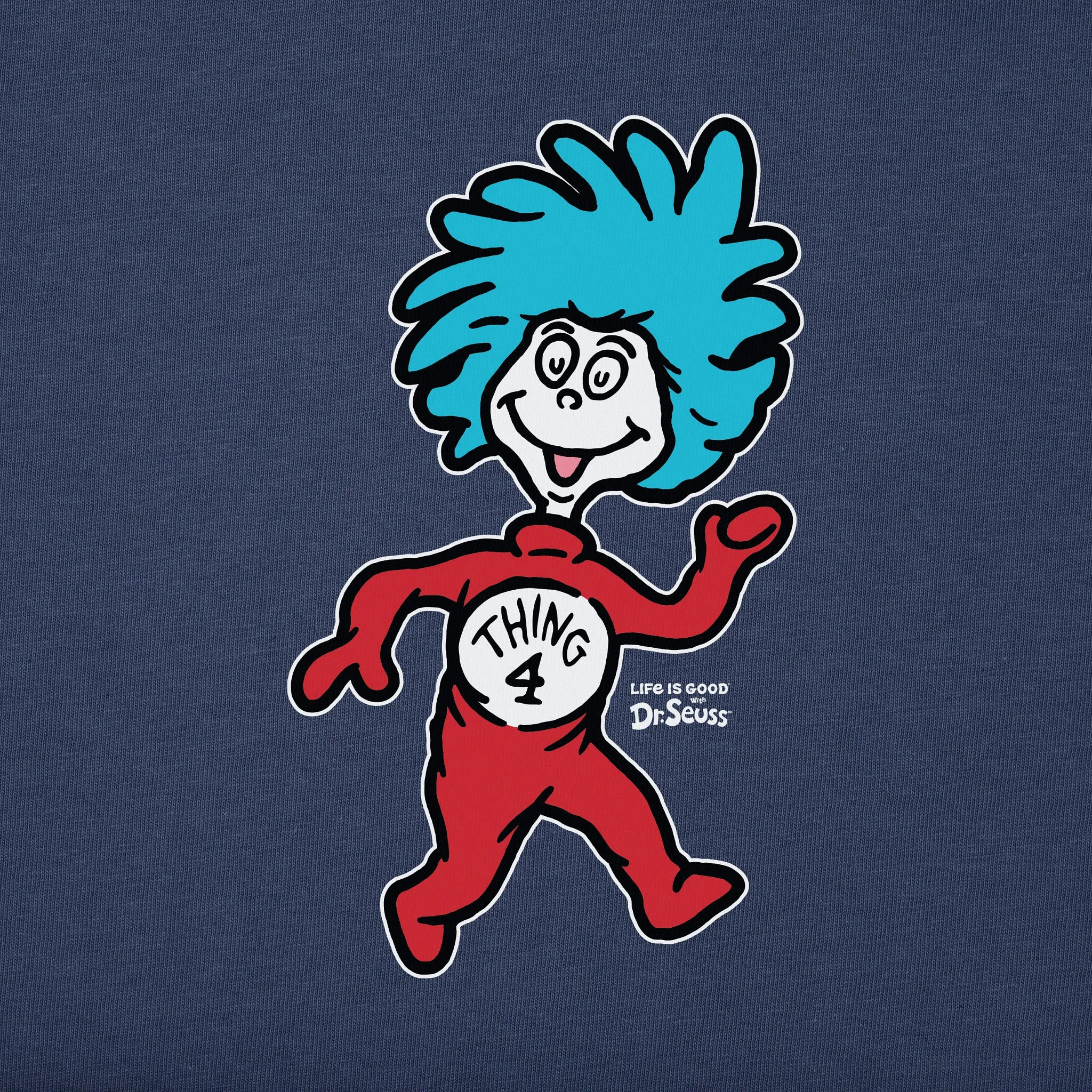 Kids Thing 4 Short Sleeve Crusher Tee Life is Good
