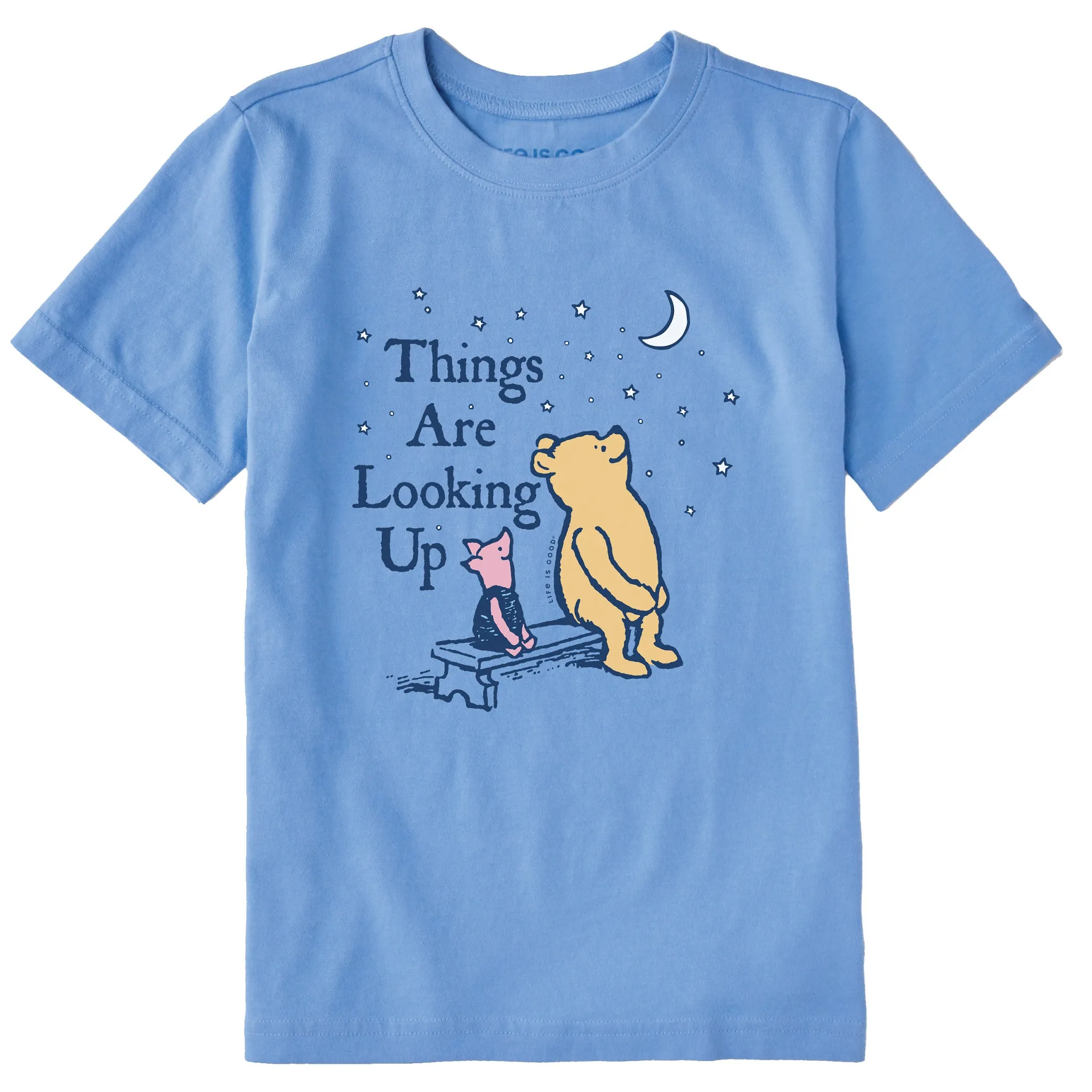 Kids Things Are Looking Up Winnie Short Sleeve Crusher Tee Life is Good
