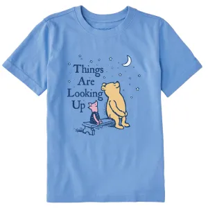 Kids Things Are Looking Up Winnie Short Sleeve Crusher Tee Life is Good