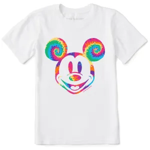 Kids Tie Dye Willie Short Sleeve Crusher Tee Life is Good