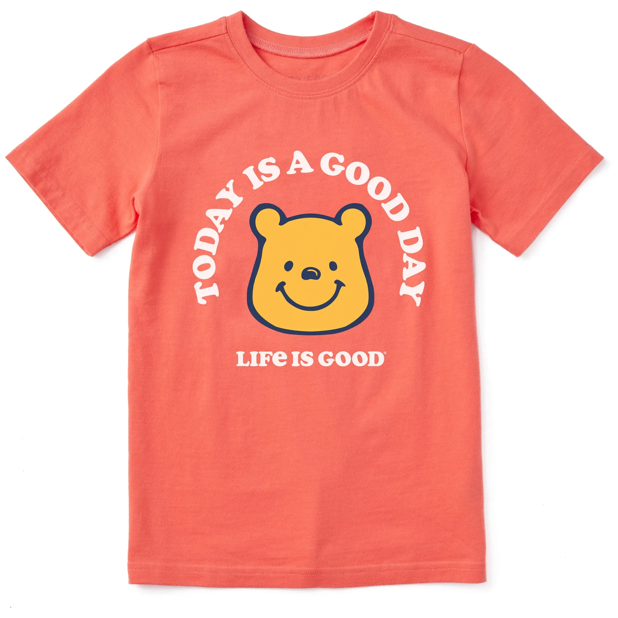 Kids Today is a Good Day Winnie Short Sleeve Crusher Tee Life is Good