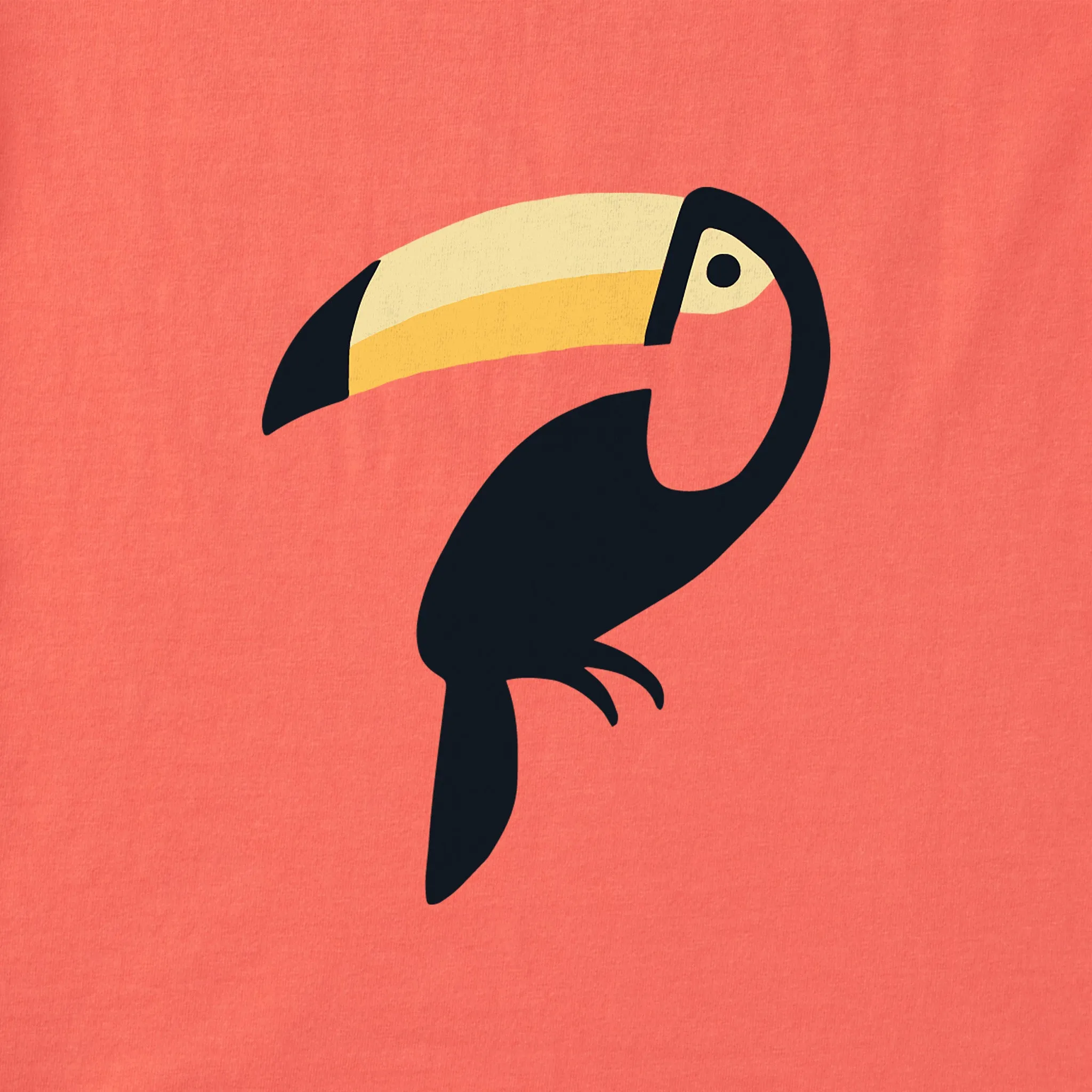 Kids Toucan Mini Short Sleeve Crusher Tee Life is Good