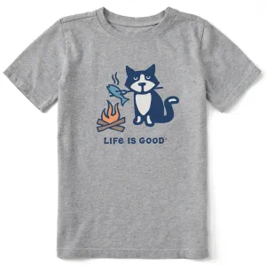 Kids Tux Campfire Short Sleeve Crusher Tee Life is Good