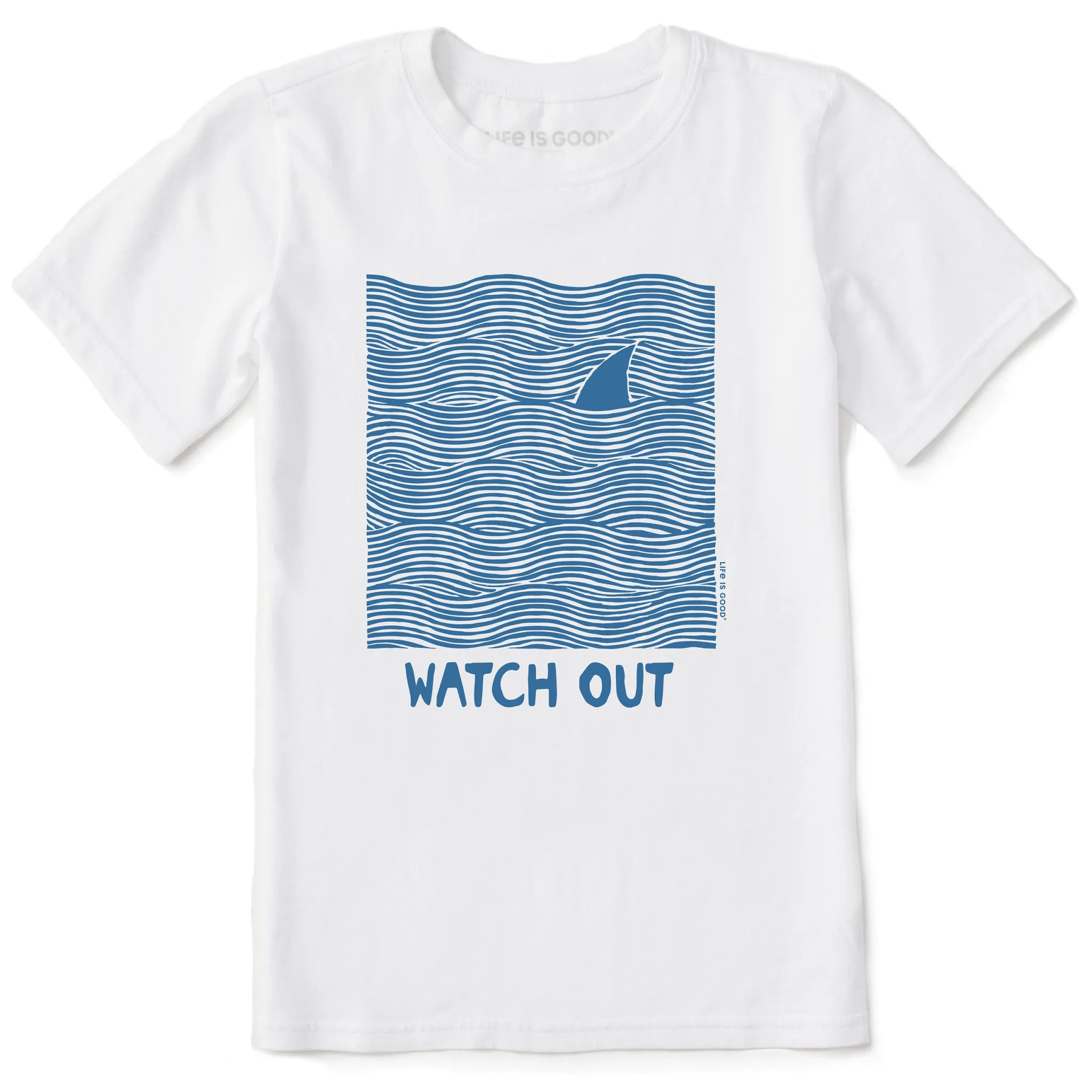 Kids Watch Out Short Sleeve Crusher Tee Life is Good