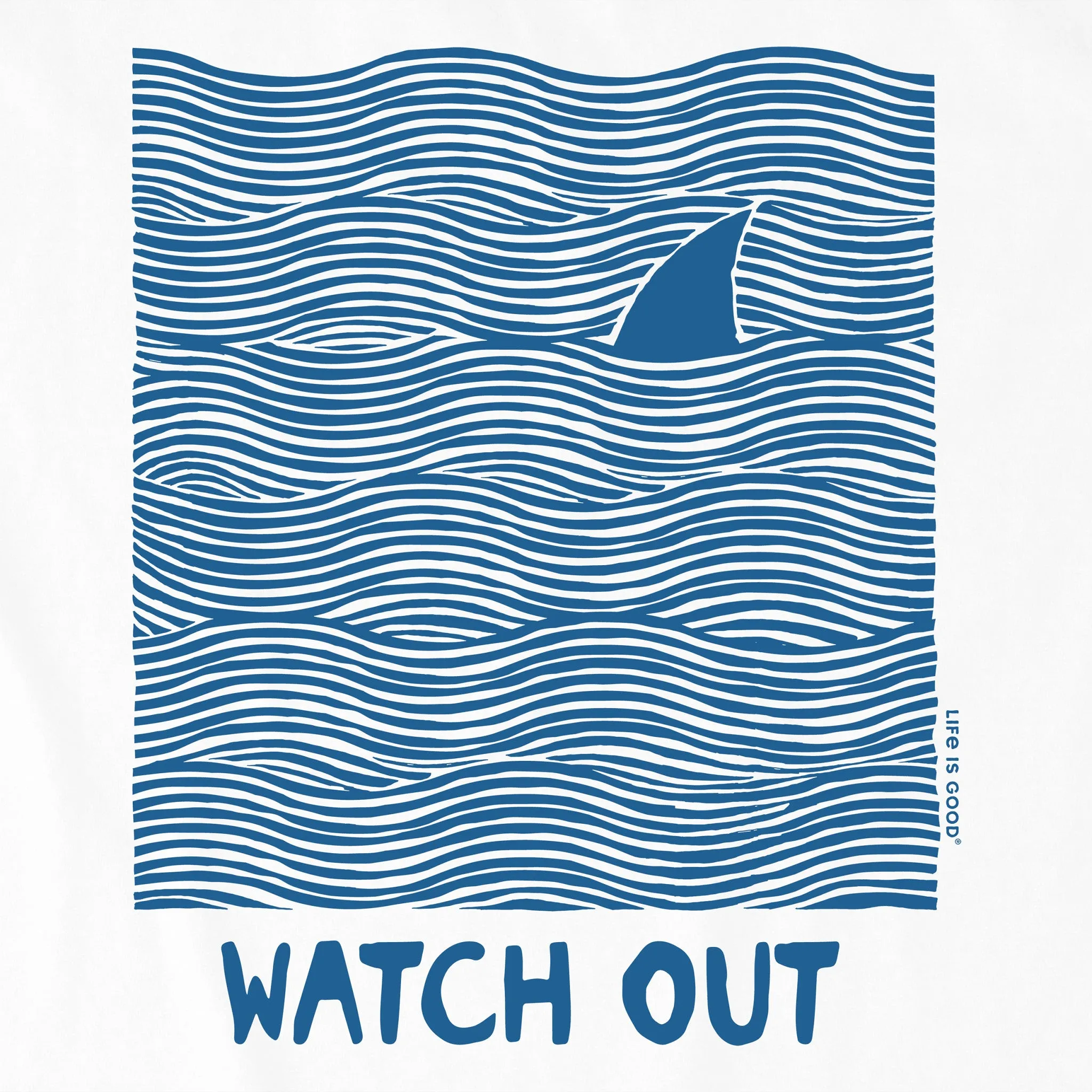 Kids Watch Out Short Sleeve Crusher Tee Life is Good