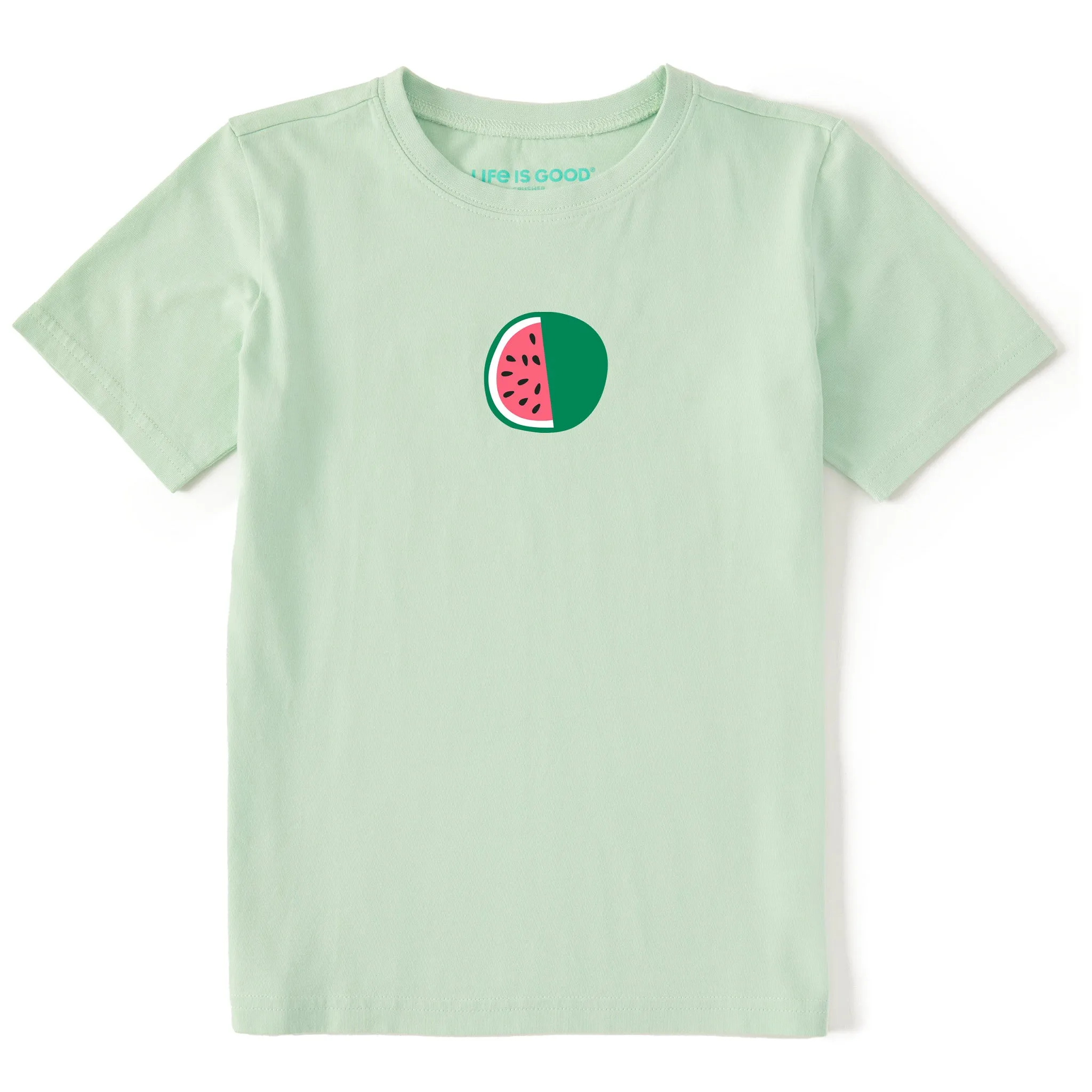 Kids Watermelon Mini Short Sleeve Crusher Tee Life is Good