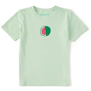 Kids Watermelon Mini Short Sleeve Crusher Tee Life is Good