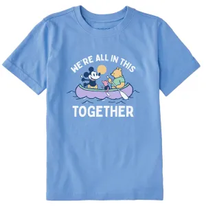 Kids We're All in This Together Canoe Short Sleeve Crusher Tee Life is Good