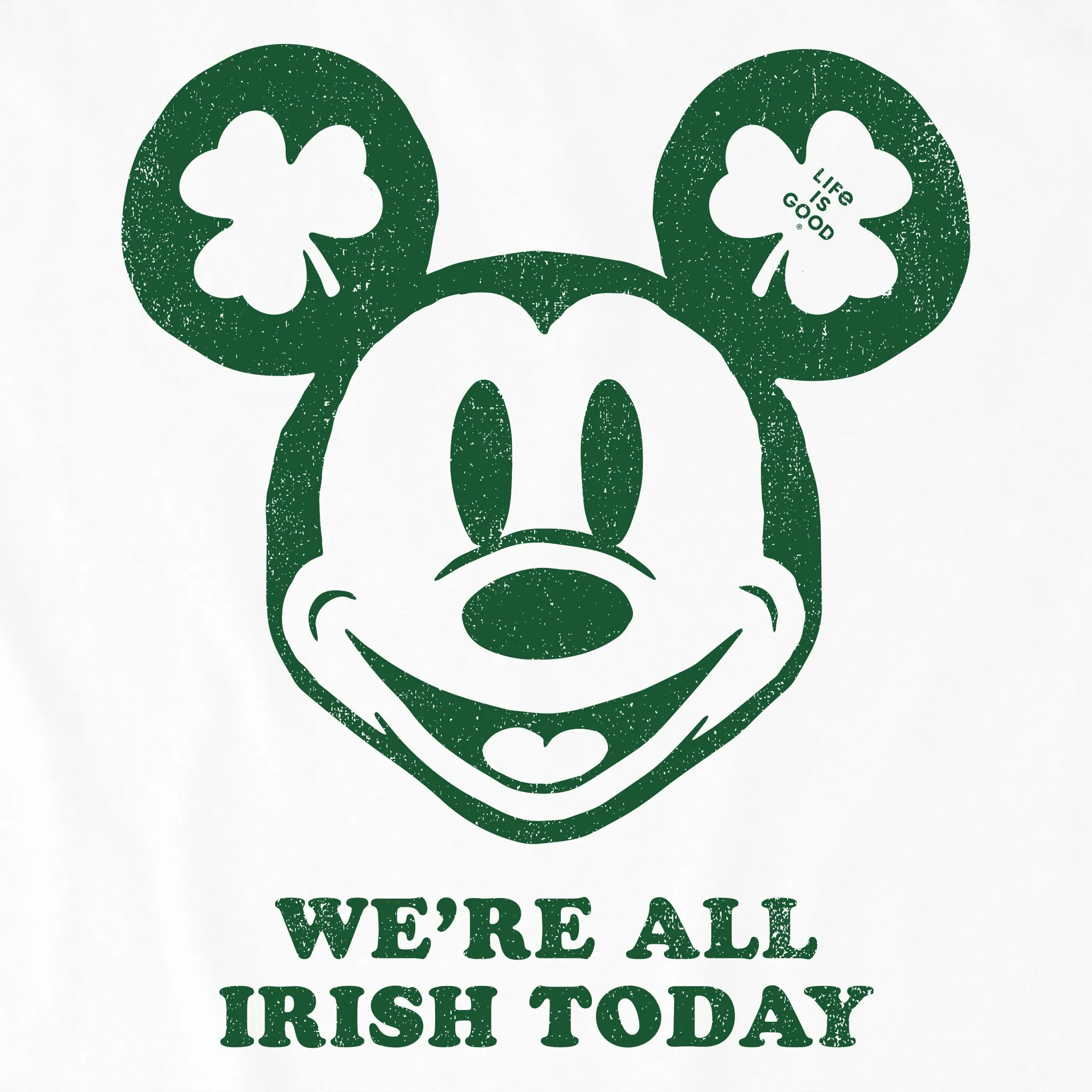 Kids We're All Irish Today Willie Short Sleeve Crusher Tee Life is Good