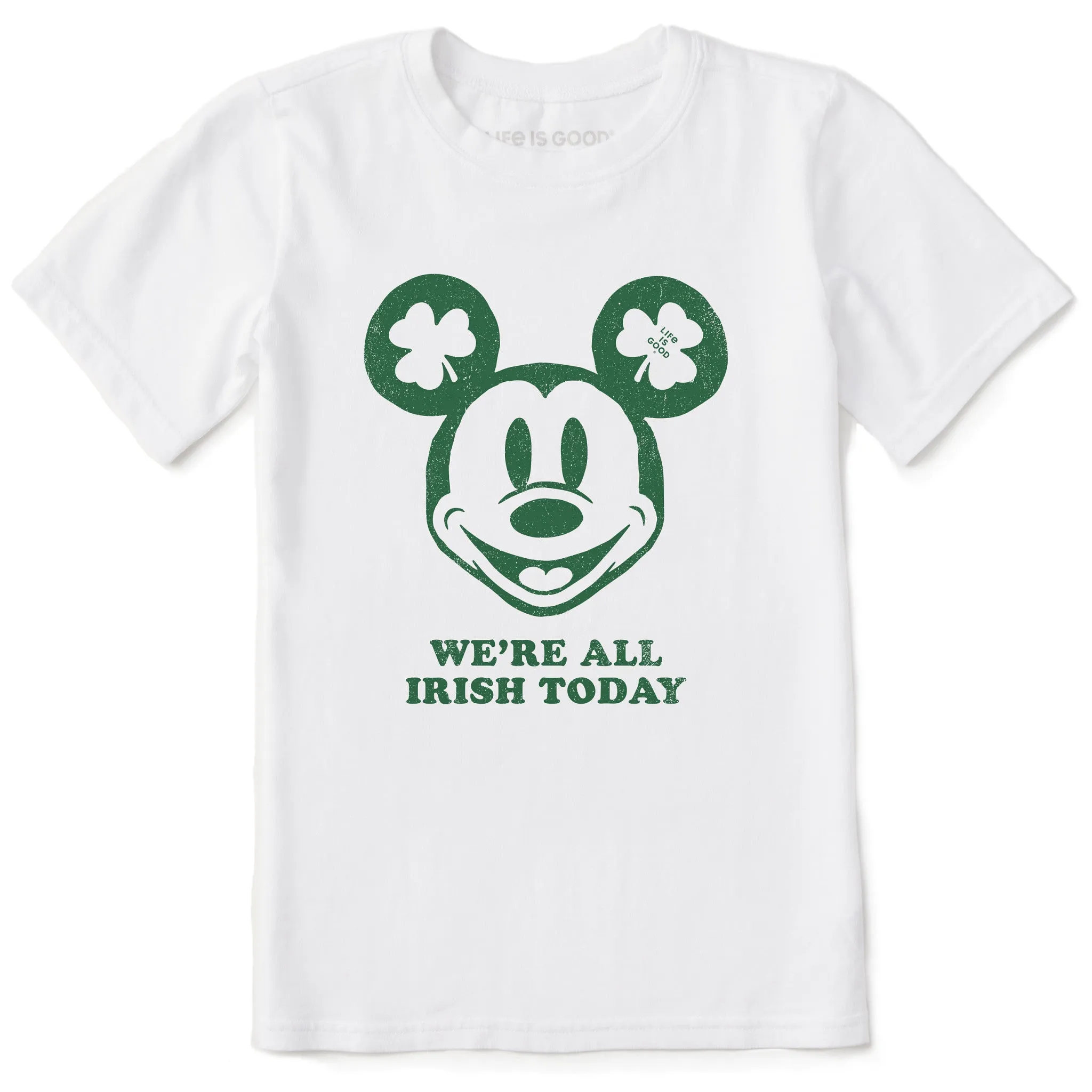 Kids We're All Irish Today Willie Short Sleeve Crusher Tee Life is Good