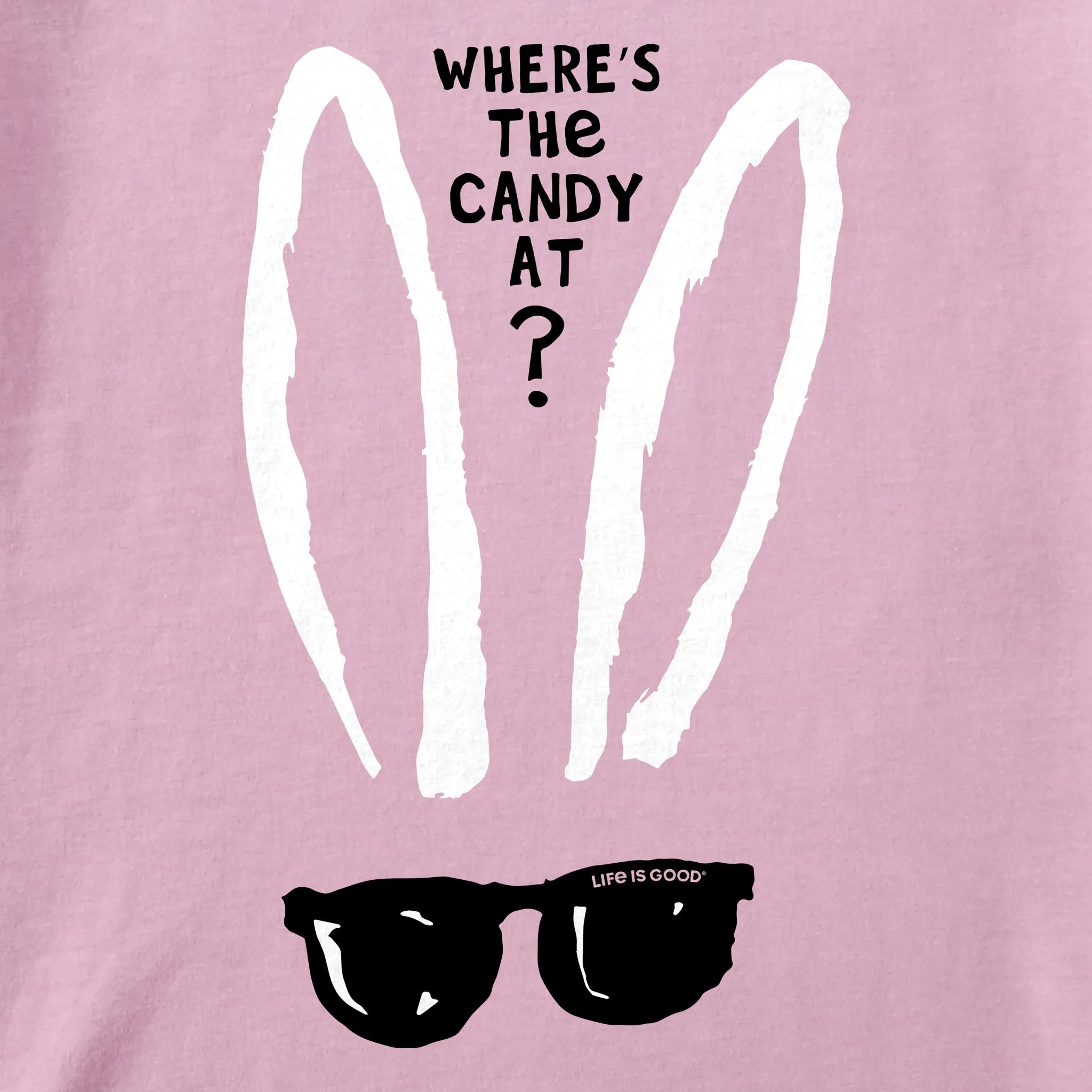 Kids Where's the Candy at? Short Sleeve Crusher Tee Life is Good