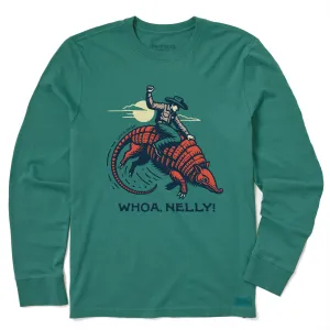 Kids Whoa, Nelly! Long Sleeve Crusher Tee Life is Good