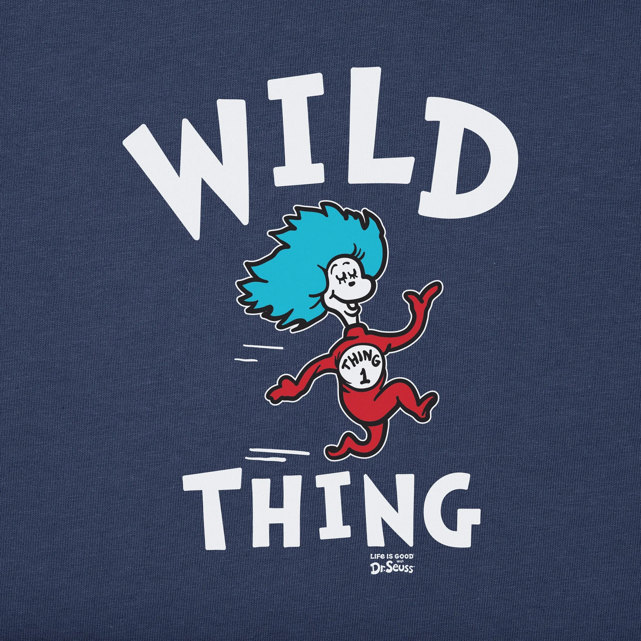 Kids Wild Thing Number 1 Short Sleeve Crusher Tee Life is Good