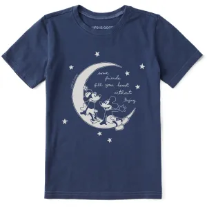 Kids Willie Fill Your Heart Moon Short Sleeve Crusher Tee Life is Good