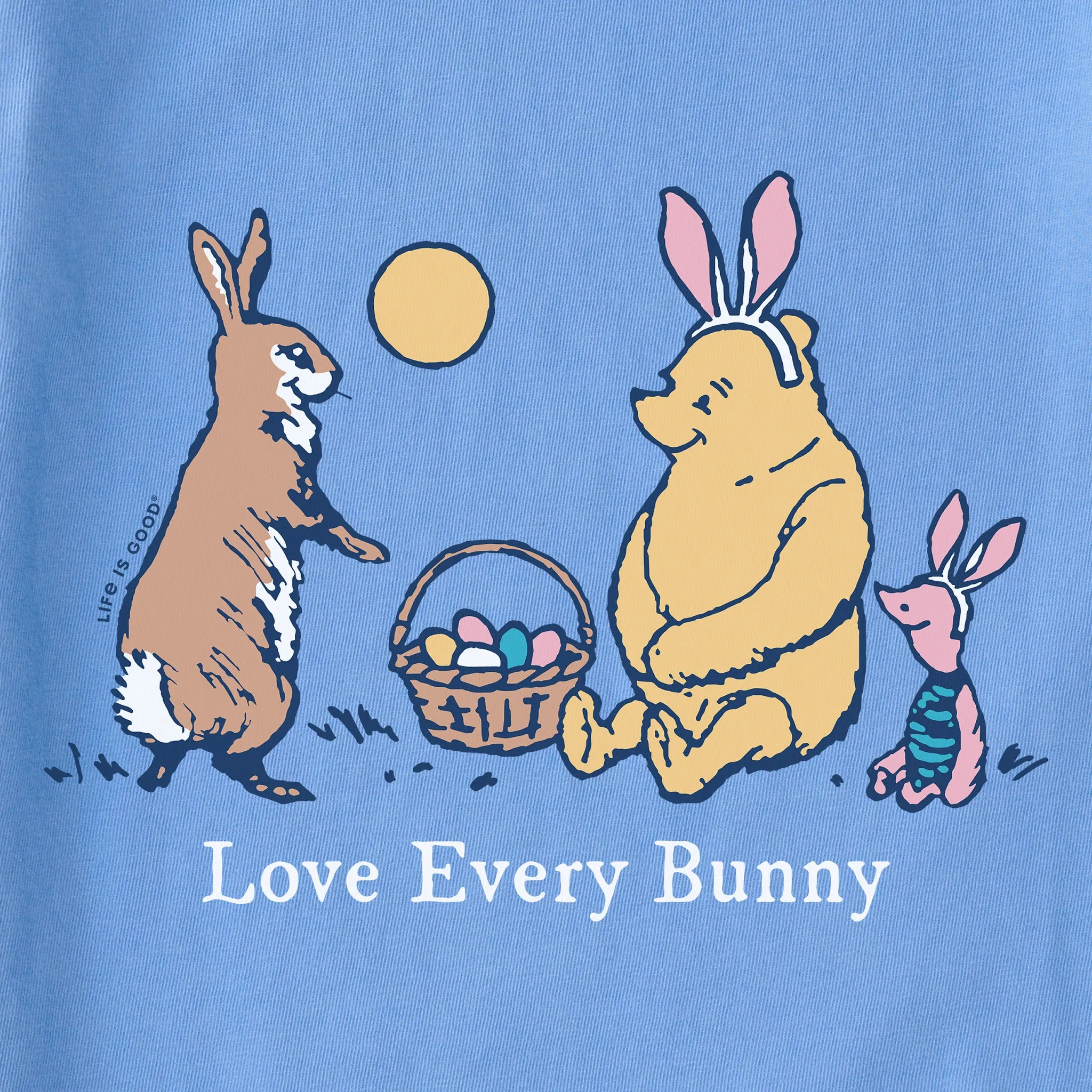 Kids Winnie Love Every Bunny Short Sleeve Crusher Tee Life is Good