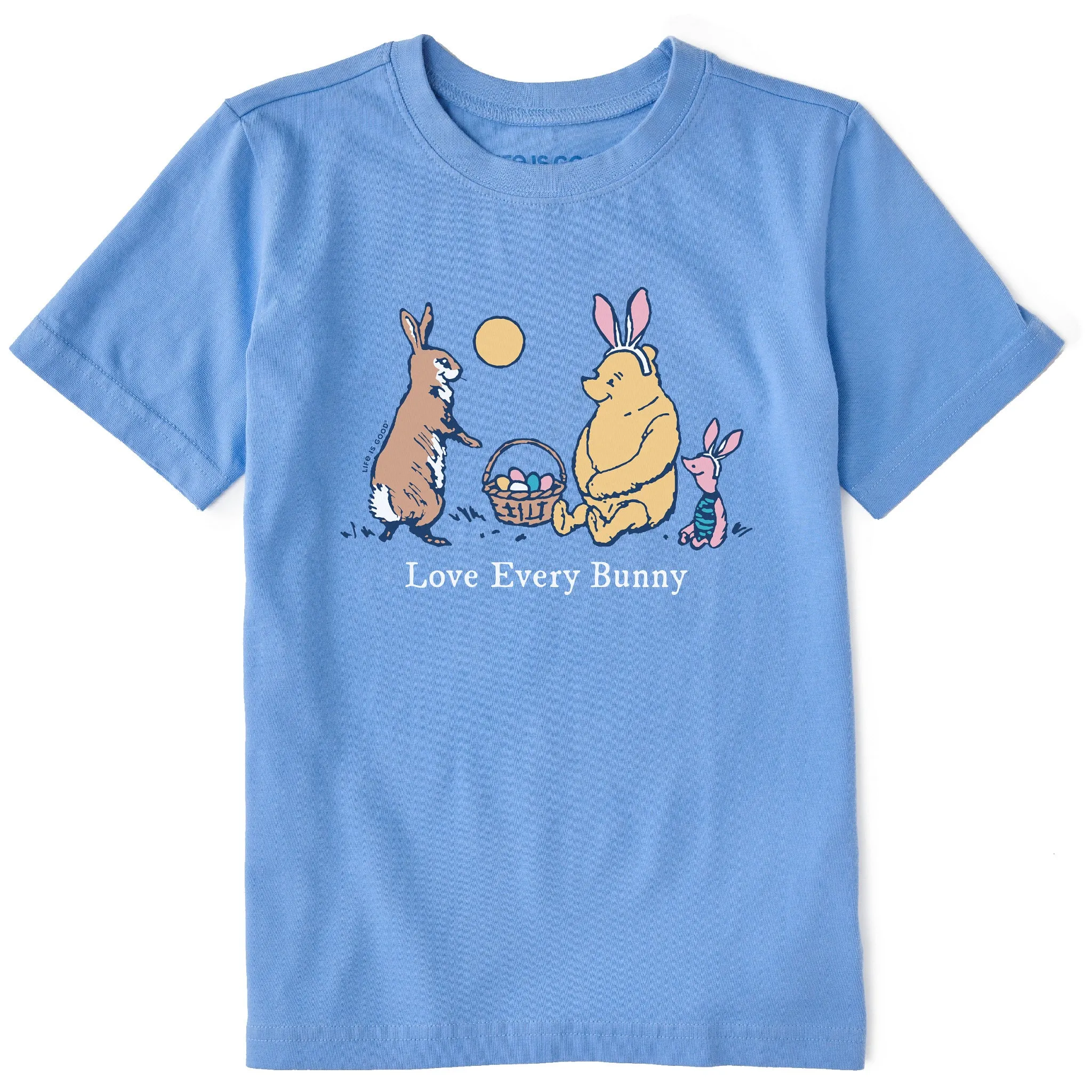 Kids Winnie Love Every Bunny Short Sleeve Crusher Tee Life is Good