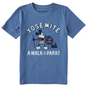 Kids Yosemite Walk in the Park Short Sleeve Crusher Tee Life is Good