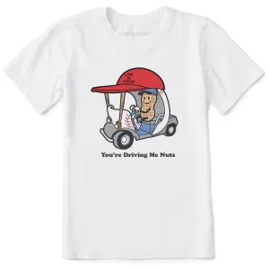 Kids You're Driving Me Nuts Short Sleeve Crusher Tee Life is Good