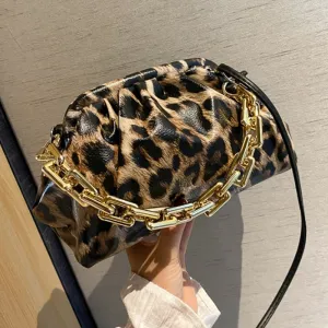 Leopard Print Cloud Handbag Anna Kay Co
