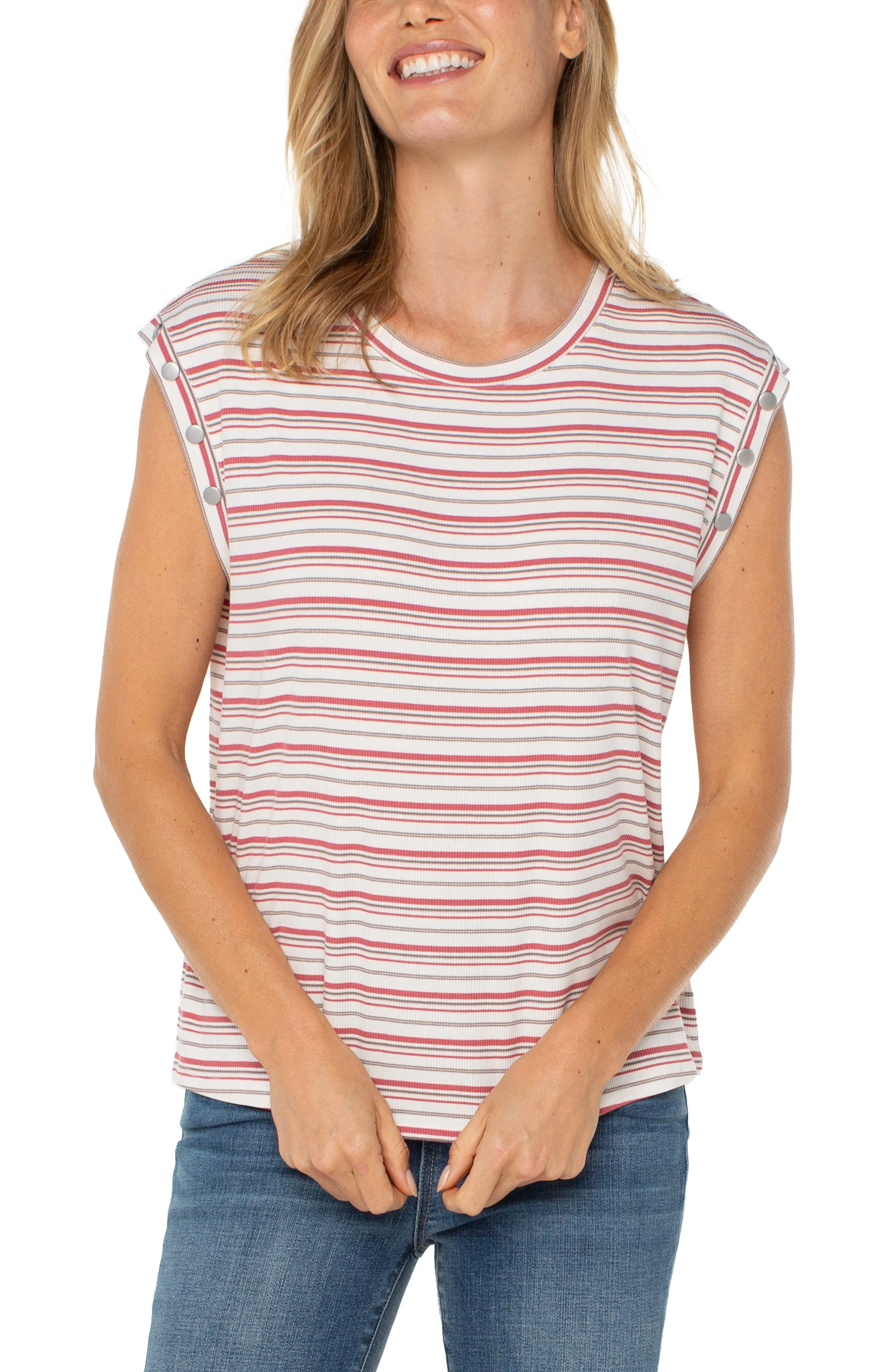 Liverpool Los Angeles SLEEVELESS DOLMAN KNIT TOP