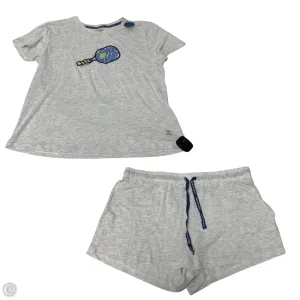 Lounge Set Shorts By Life Is Good In Grey, Size: L