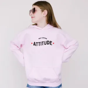 May Contain Attitude Kids Hoodie