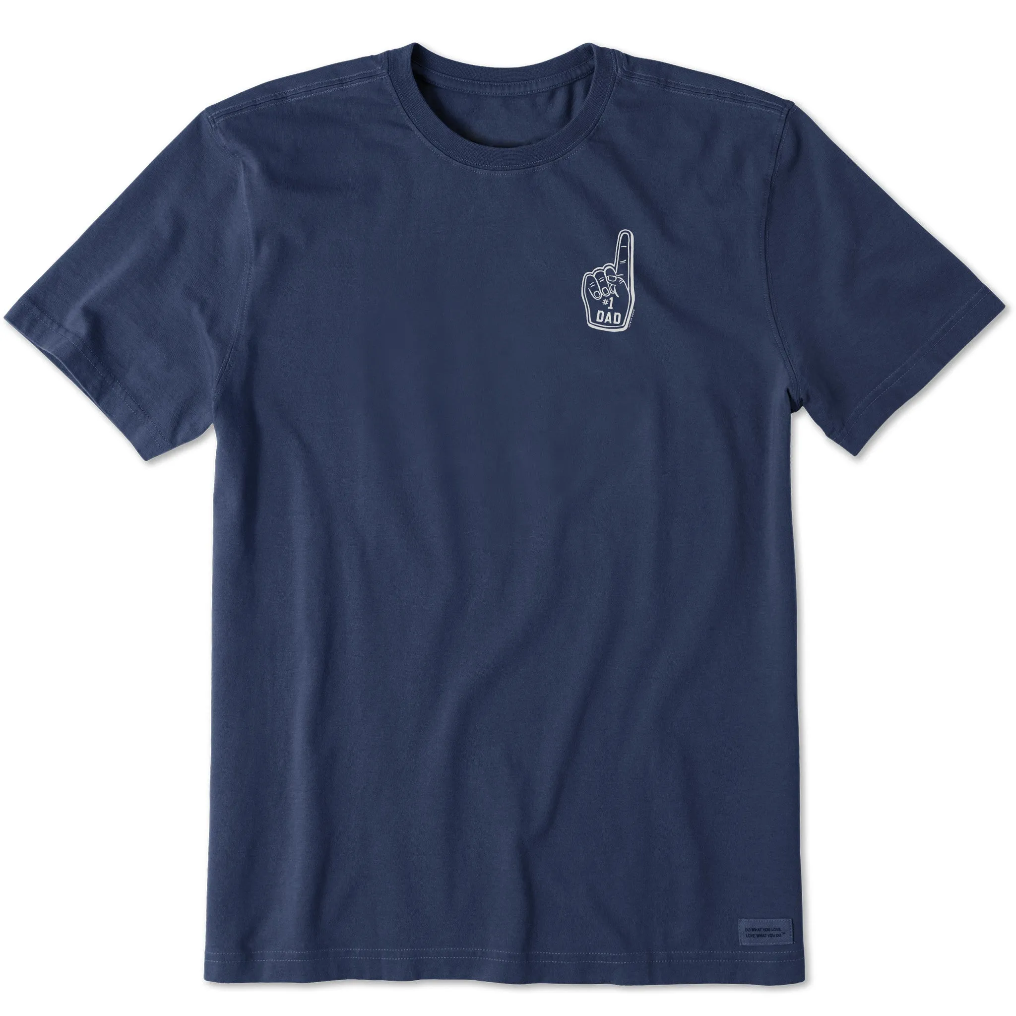 Men's #1 Dad Short Sleeve Tee LIFE IS GOOD