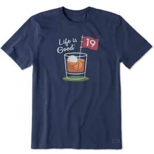 Men's 19th Hole Cocktail Short Sleeve Tee Life is Good