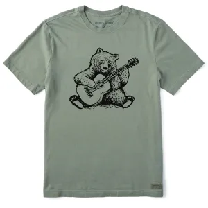 Men's Acoustic Bear Short Sleeve Tee Life is Good