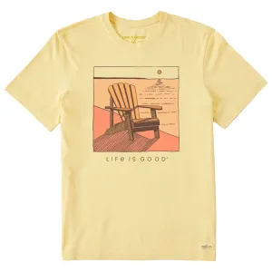Men's Adirondack Sunset Short Sleeve Tee Life is Good