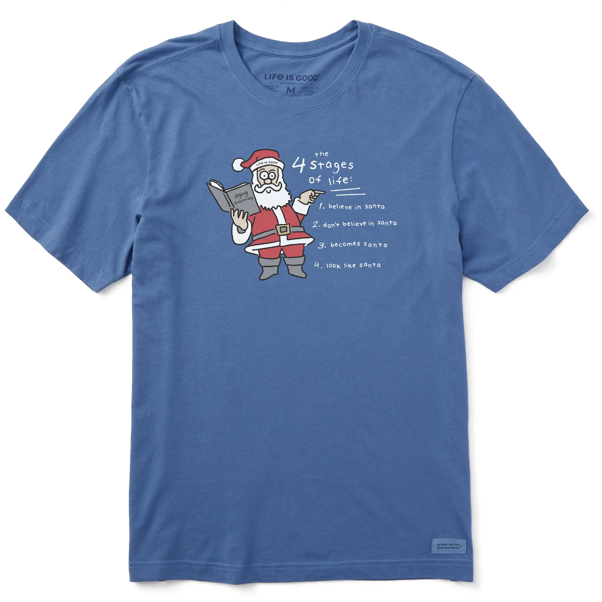 Men's Aging Gracefully Short Sleeve Crusher Tee Life is Good