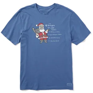 Men's Aging Gracefully Short Sleeve Crusher Tee Life is Good