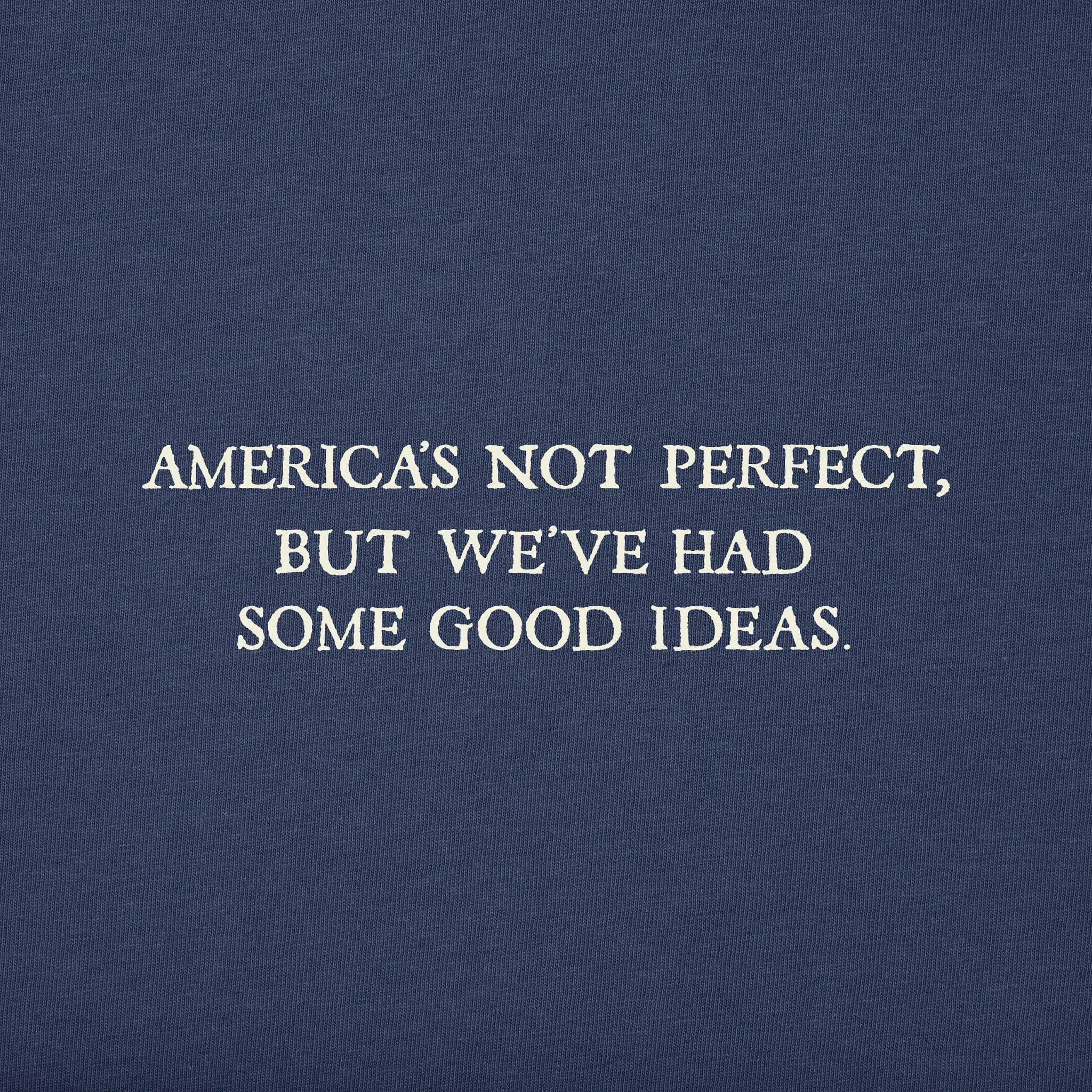 Men's America's Had Some Good Ideas Short Sleeve Tee Life is Good