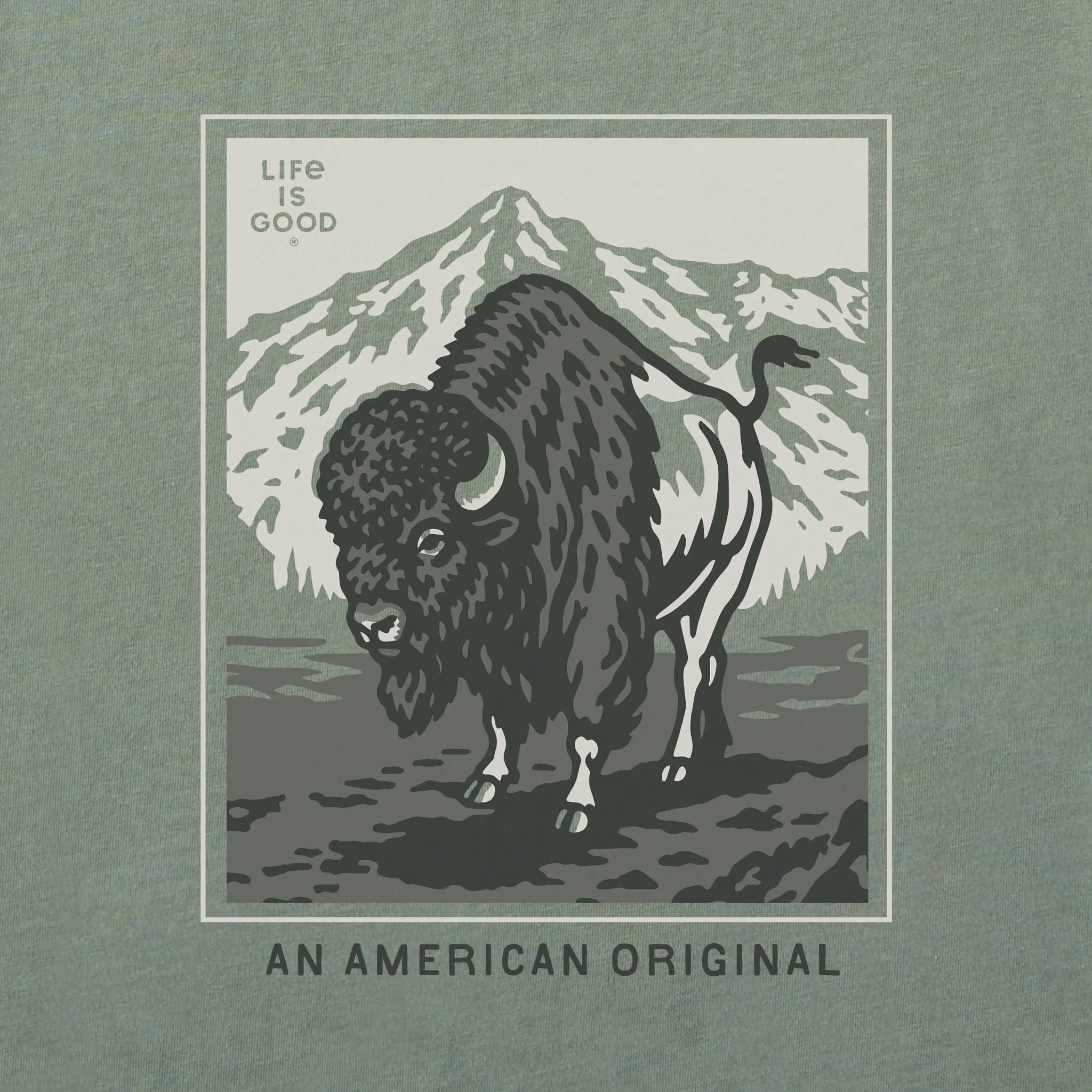 Men's An American Original Short Sleeve Tee Life is Good