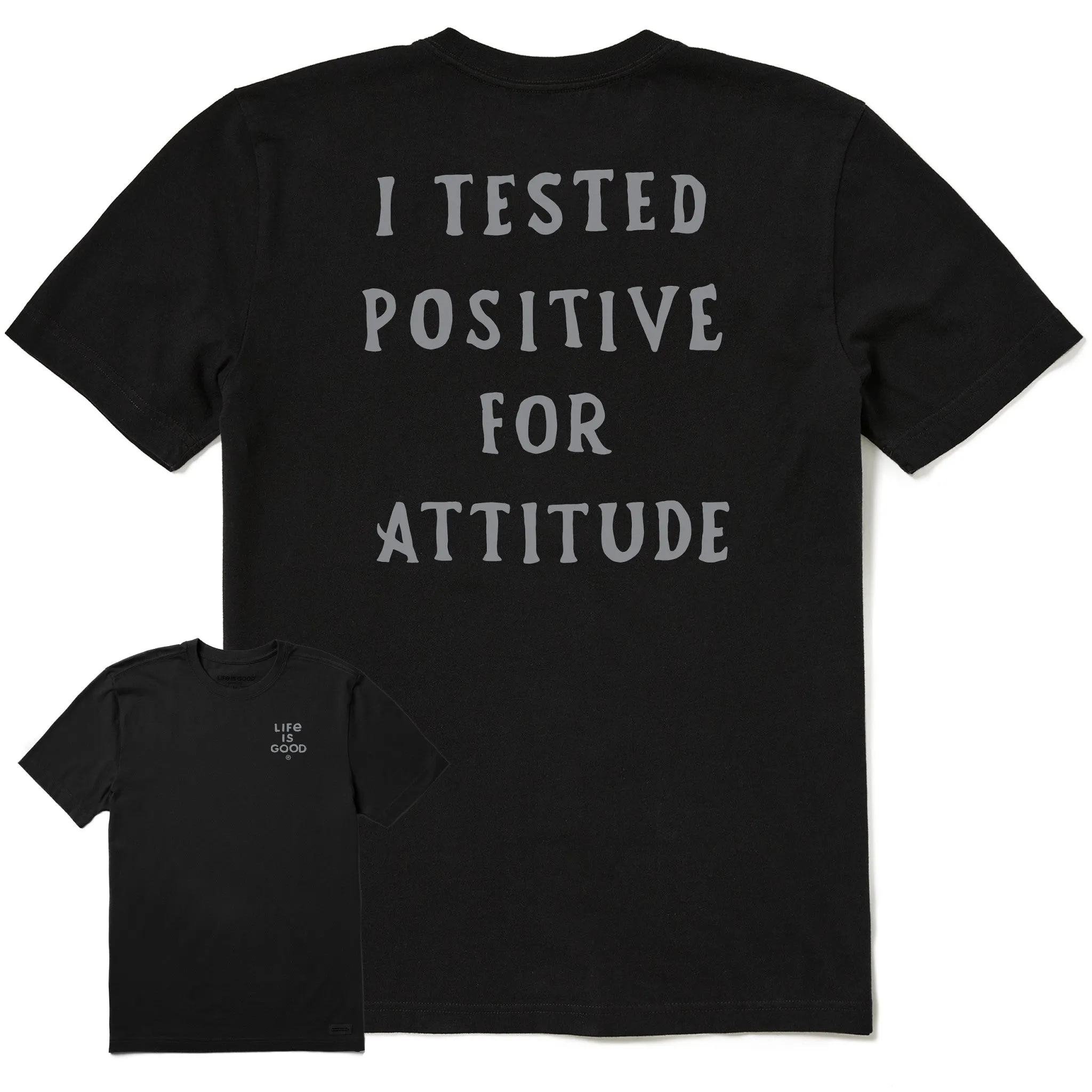 Men's Attitude Short Sleeve Tee Life is Good
