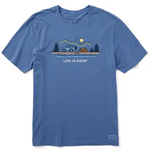 Men's ATV Camp Vista Short Sleeve Tee Life is Good