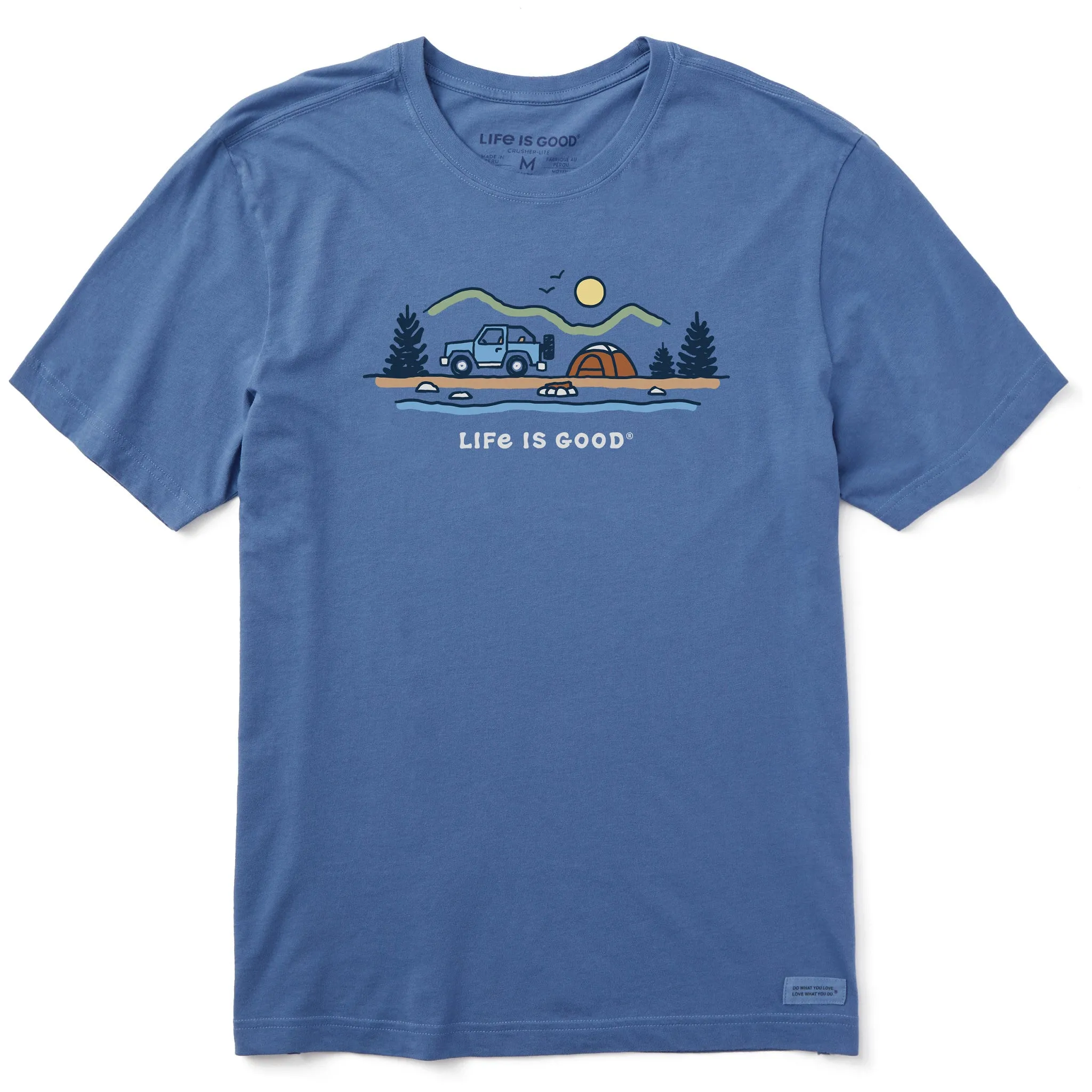 Men's ATV Camp Vista Short Sleeve Tee Life is Good