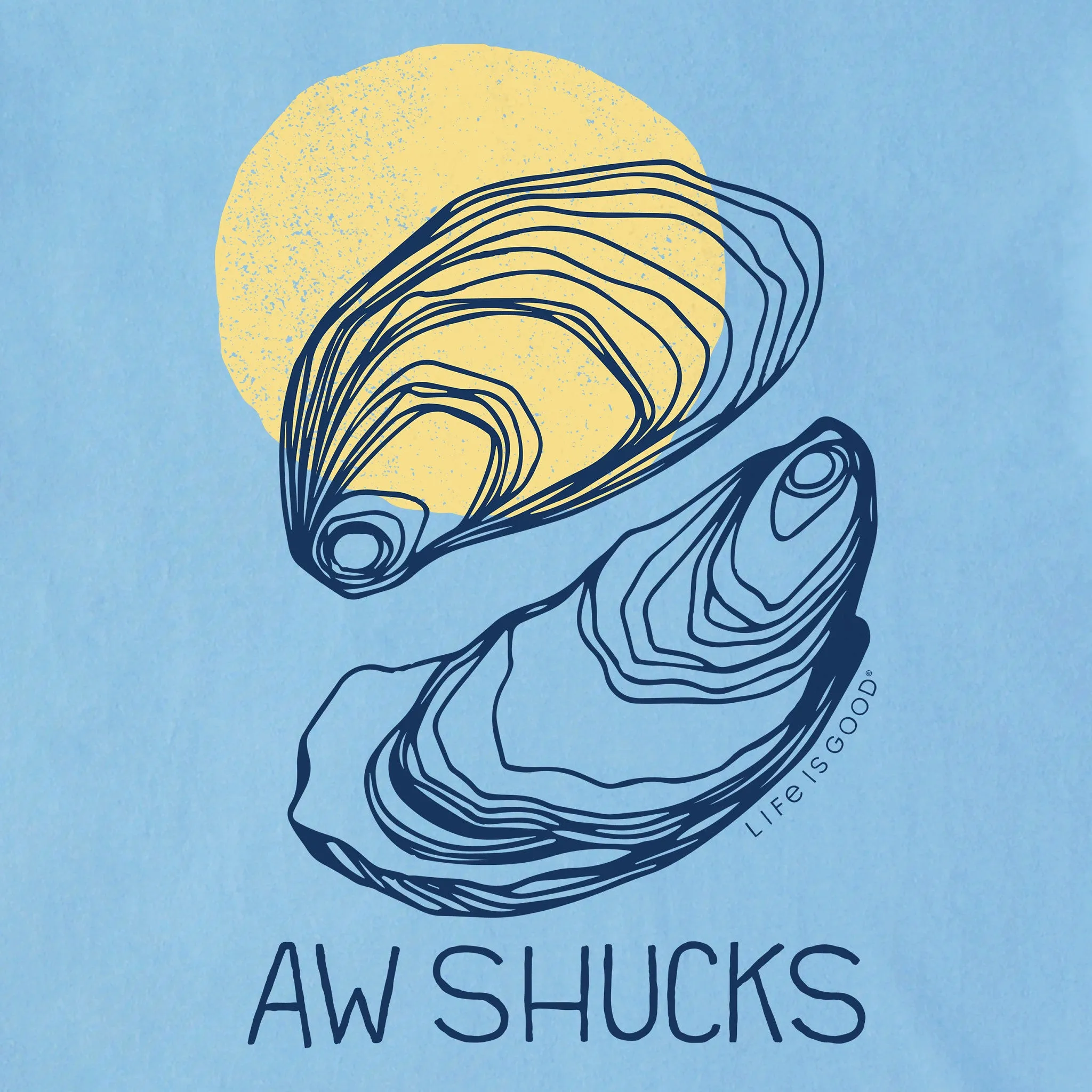 Men's Aw Shucks Short Sleeve Tee Life is Good