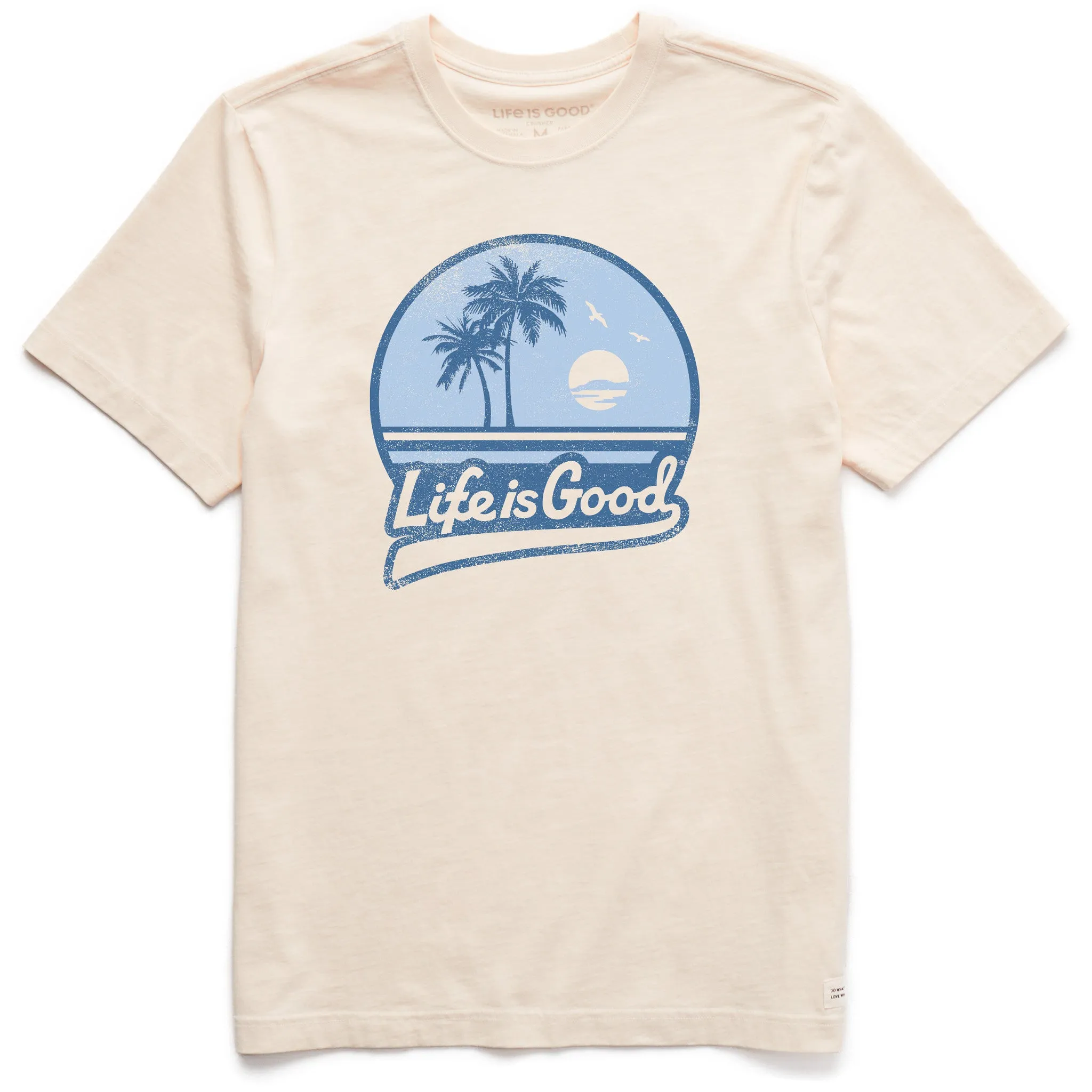 Men's Ballyard Beach Short Sleeve Crusher Tee Life is Good