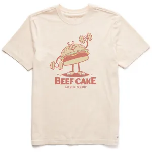 Men's Beef Cake Short Sleeve Crusher Tee Life is Good
