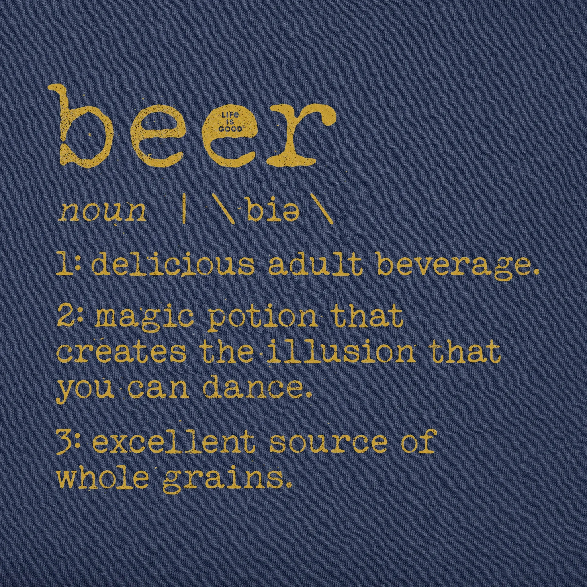 Men's Beer Defined Short Sleeve Tee Life is Good