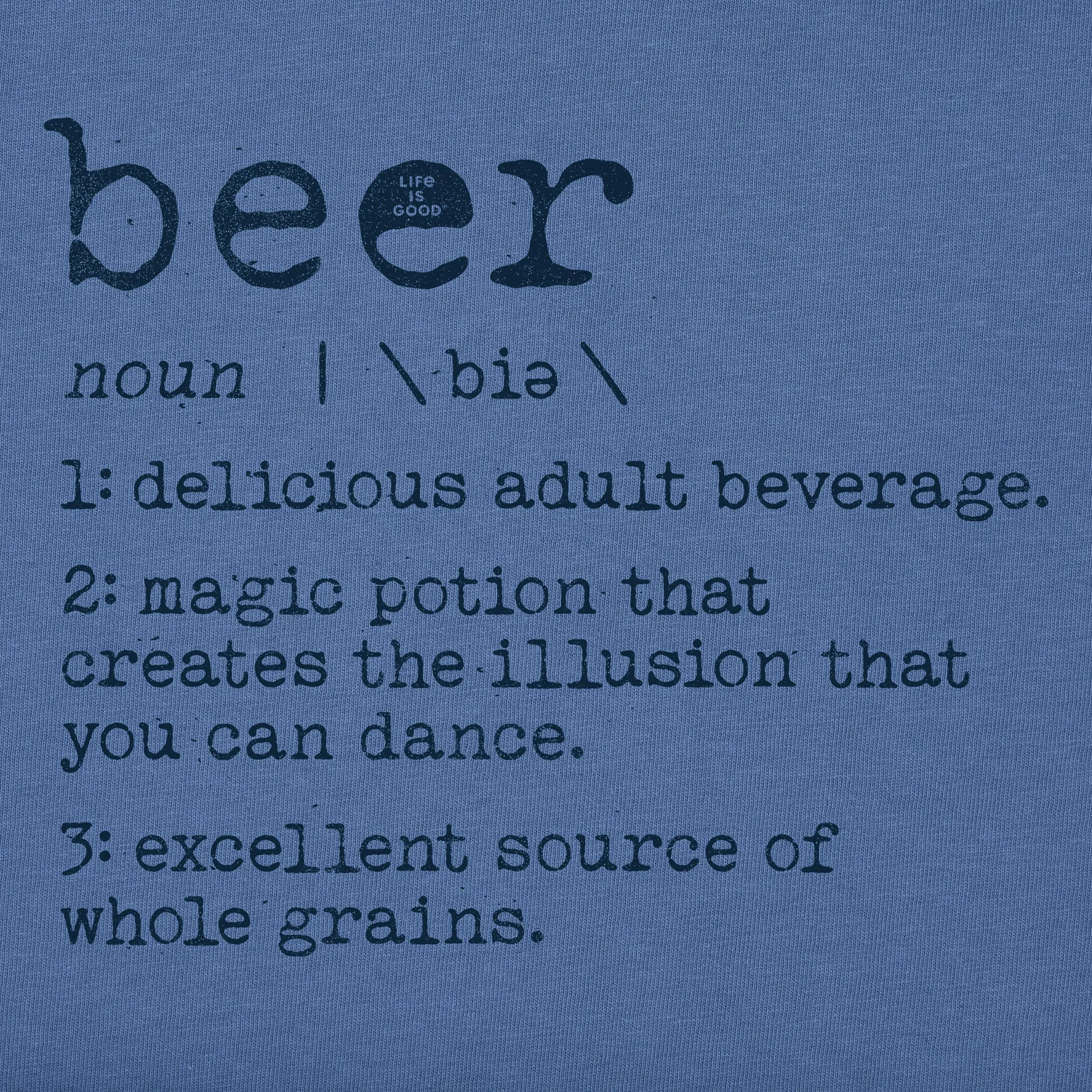 Men's Beer Defined Short Sleeve Tee Life is Good