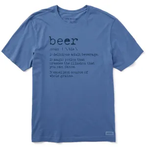 Men's Beer Defined Short Sleeve Tee Life is Good